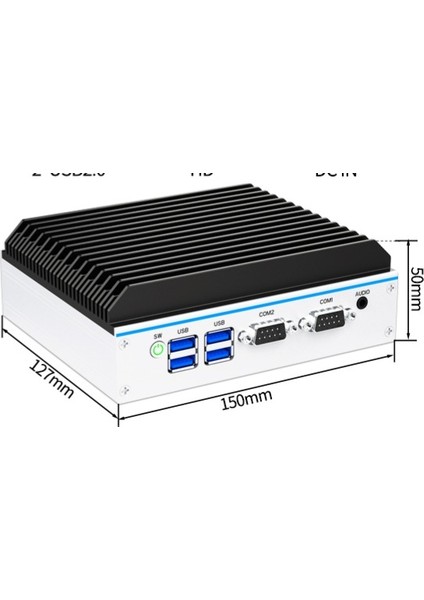 12V - I3 8gb Ram 128GB SSD Com Portlu Mini Bilgisayar