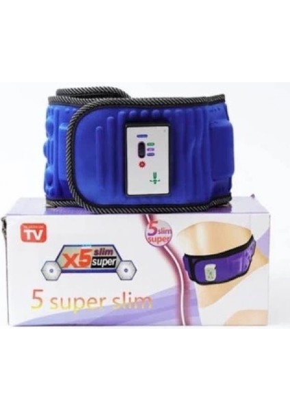 Super Slim 5 Motorlu Titreşimli Masaj Kemeri Göbek Eritme Aleti modelleri