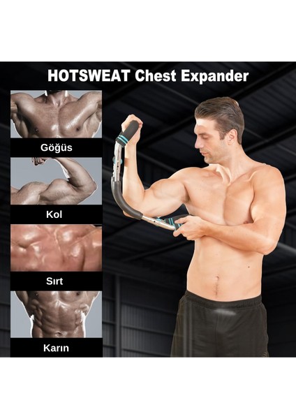 Tüm Vücut Antrenmanı İçin Ayarlanabilir Dirençli Bar Kol Bacak Bilek Omuz Göğüs Kas Güçlendirici Egzersiz Aleti Spor Aleti, Taşınabilir Ev Fitness