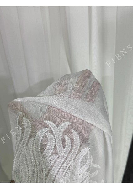 Flame Bambu Etek 1/3 Sık Pileli Ütü Gerektirmez Tül Perde | Her Odaya Uygun, Çok Tercih Edilen indirimleri