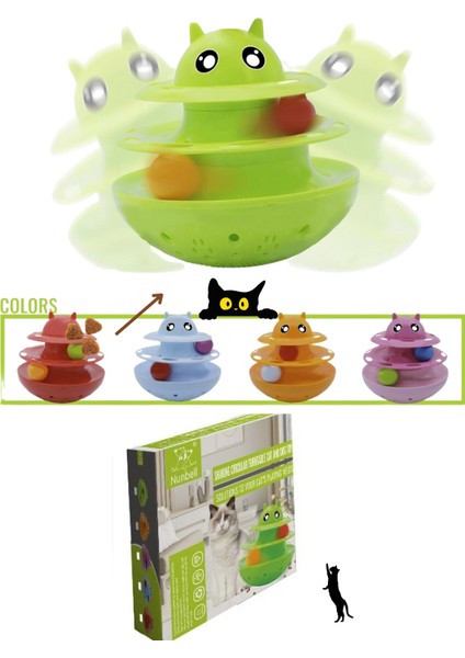 Mama Hazneli Katlı Sallanan Tower Of Tracks Kedi ve Köpek Oyuncağı / Shaking Pet Toy fiyatları