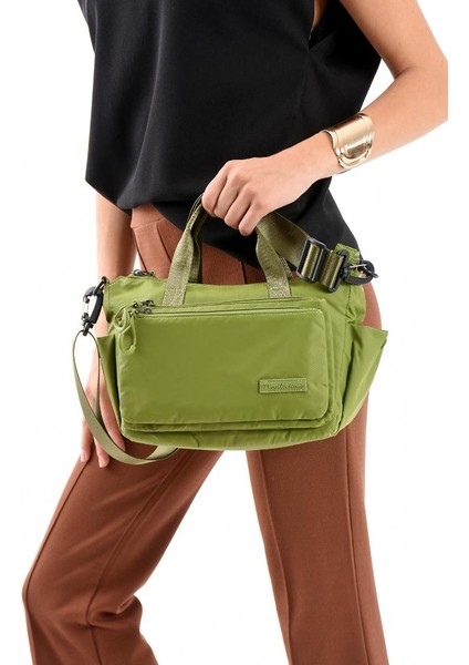 Kadın Postacı Çanta Paraşüt Kumaş Çapraz Askılı Elde Tutmalı Omuz Çantası 21*17 cm Su Itici Kumaş fiyatları