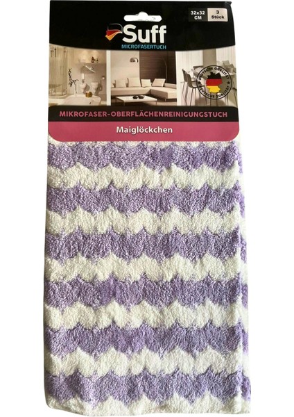 Müge Mikrofiber Yüzey Temizlik Bezi 3'lü Set, 32 x 32 cm modelleri