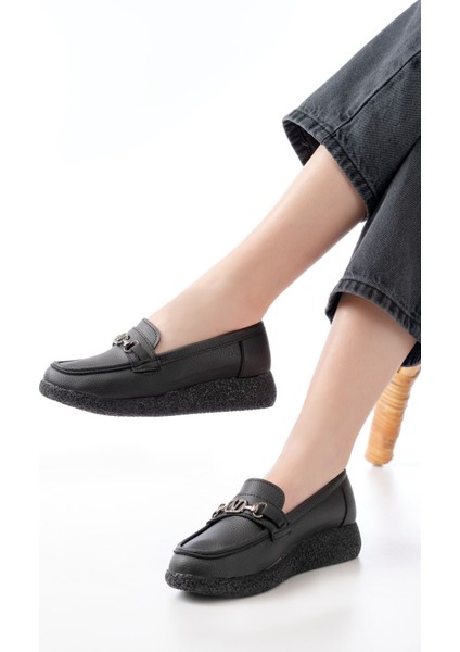 Bayan BABETİNF-150-01 Siyah Taş Aksesuarlı Günlük Kadın Ayakkabı fiyatları