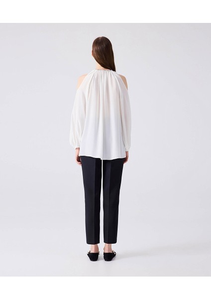 Işlemeli Cutout Bluz MW6240006005096 fırsatları
