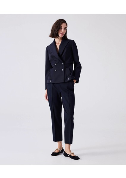 Metal Düğmeli Kruvaze Blazer MW6240005027015 fiyatları