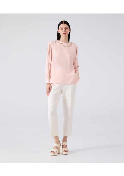 Zincir Aksesuarlı Krep Bluz MW6240006007039 fiyatları