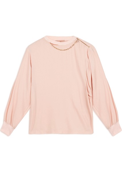 Zincir Aksesuarlı Krep Bluz MW6240006007039 indirimleri