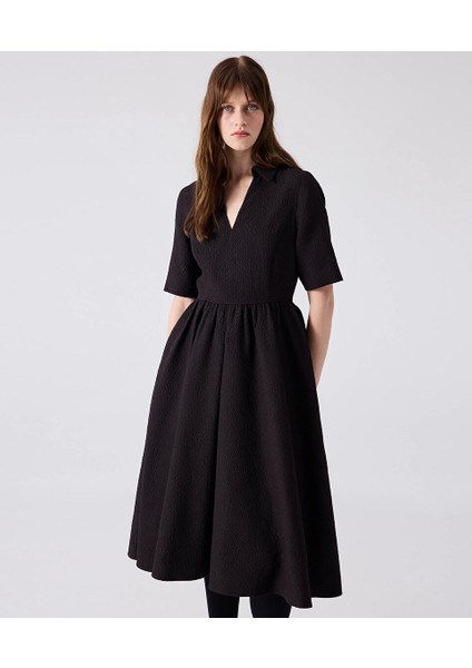 Dokulu V Yaka Elbise MW6240002103965 modelleri