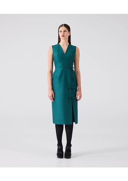 Fiyonklu Midi Elbise MW6240002042066