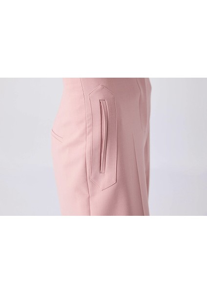Asimetrik Metal Düğmeli Pantolon MW6240003047039 indirimleri