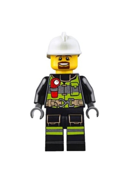 Minifigür Fire Reflective Stripes CTY0635