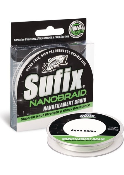 Nano Braid Ip Misina Aqua Camo - 0.12MM - 100MT - 7.3kg