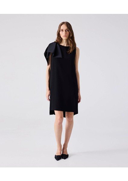 Asimetrik Fiyonklu Elbise MW6240002096001