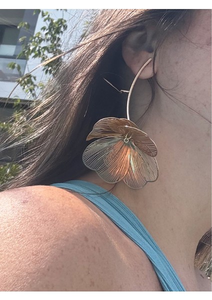 Sallantılı Telkari Modeli Çiçek Küpe fırsatları