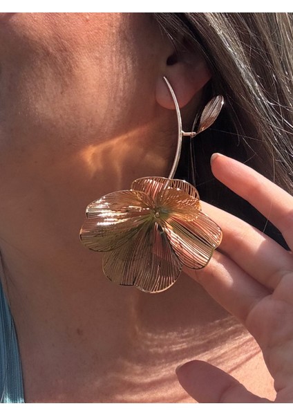 Sallantılı Telkari Modeli Çiçek Küpe indirimleri