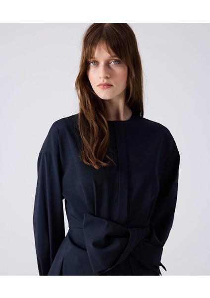 Geniş Fiyonklu Midi Elbise MW6240002094015 modelleri