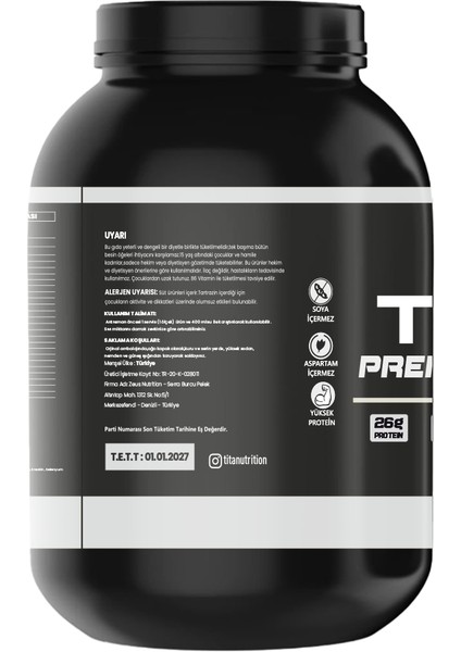 Gainer 3000GR-BISKÜVI-AROMA modelleri