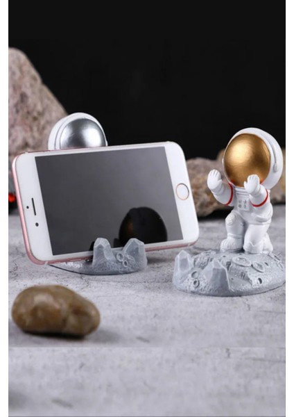 Büro Ev Ofis Cep Telefonu Için Astronot Stil Telefon Tutucu fiyatları