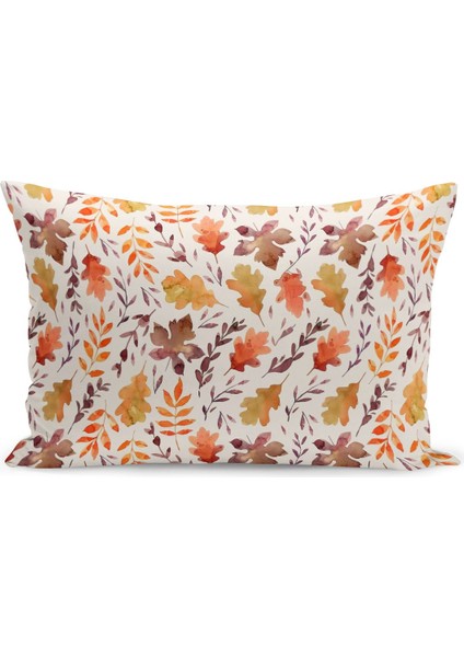 Sonbahar Serisi 30X50 cm Çift Tarafı Dijital Baskılı Kırlent Kılıfı (Halloween Autumn)
