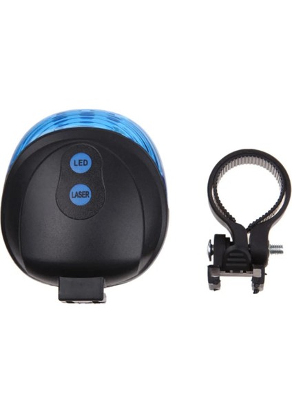 Lazer Güvenlik Işıklı Bisiklet Lambası Arka LED Ikili Lazer 7 Mod Çakarlı Kırmızı fiyatları