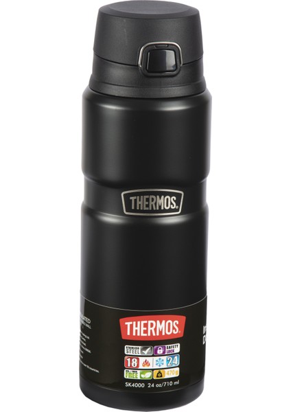 Stainless King Mug 0.71L Siyah Termos SK4000-AGTRAK