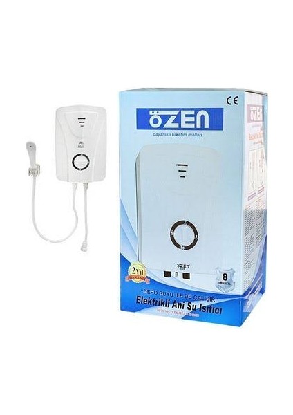 Elektrikli Su Isıtıcısı (Depo Suyuyla Da Çalışır )