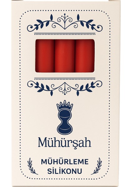 Kırmızı Mühür Mumu ( 10 Çubuk )