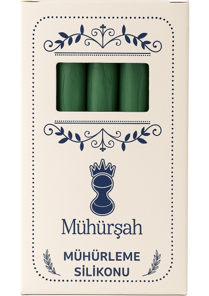 Haki Yeşil Mühür Mumu ( 10 Çubuk )