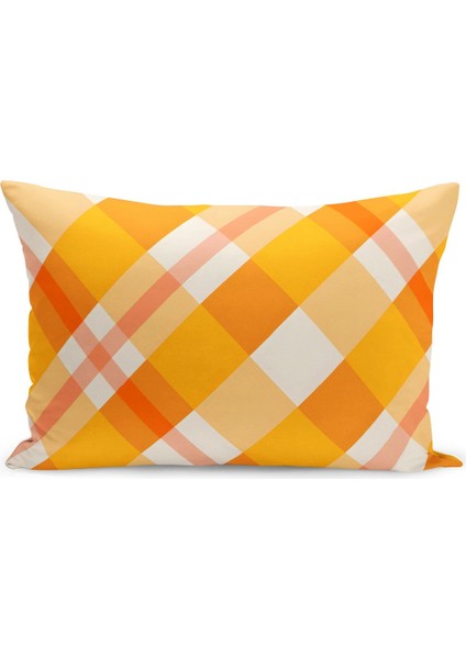 Sonbahar Ekose Serisi Çift Tarafı Baskılı Kırlent Kılıfı (Halloween Autumn) fiyatları