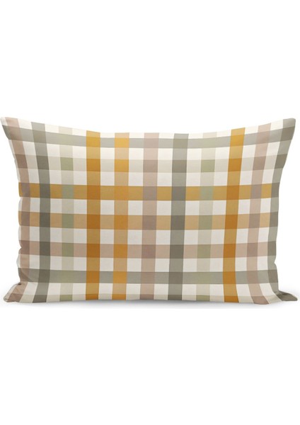 Sonbahar Ekose Serisi Çift Tarafı Baskılı Kırlent Kılıfı (Halloween Autumn) fiyatları