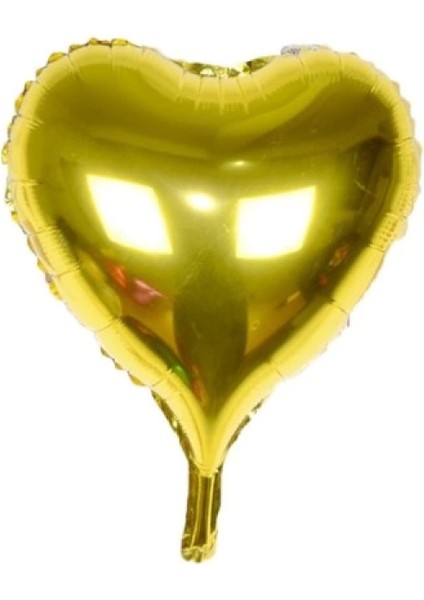 Altın Sarısı Uçan Folyo Balon 80 Cm.