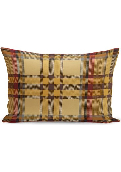 Sonbahar Ekose Serisi Çift Tarafı Baskılı Kırlent Kılıfı (Halloween Autumn) fiyatları