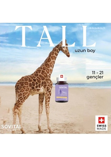 Tall Uzun Boy 11-21 Yaş, 90 Adet Kapsül modelleri