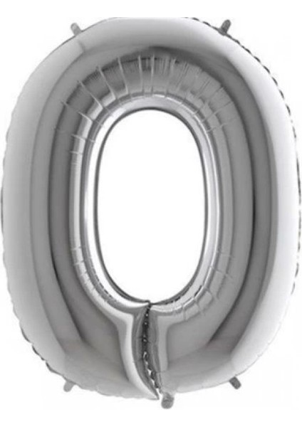 Gümüş Rengi Folyo Balon 1 Metre indirimleri