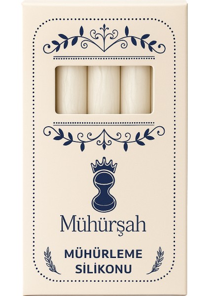Sedef Beyaz Mühür Mumu ( 10 Çubuk )