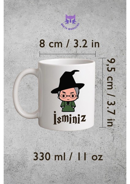 Profesör Mcgonagall Kişiye Özel Kupa Bardak - Harry Potter modelleri