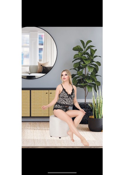 Izabel Kadın Desanlli Fantazi Şortlu Takım fiyatları