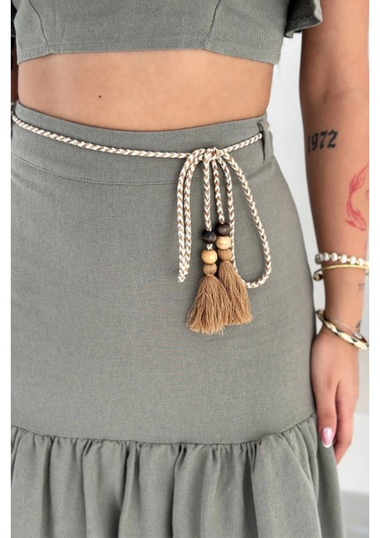 Kat Bluz Etek Takım Haki modelleri