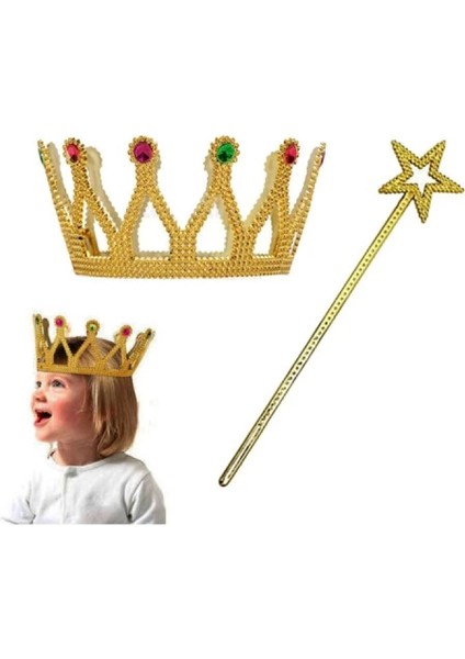 Prenses Tacı Seti Çocuk Boy