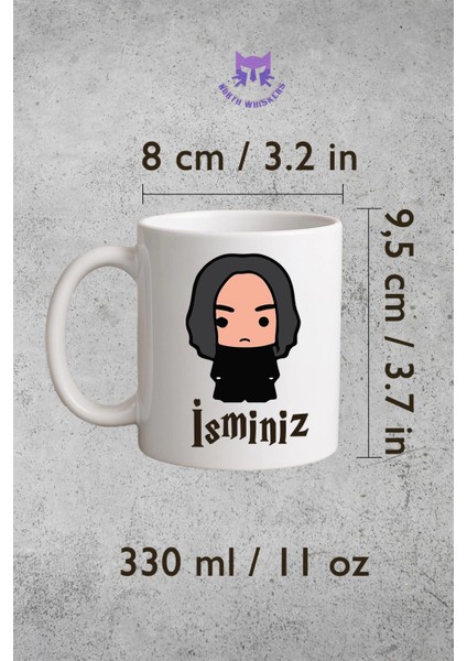 Snape Kişiye Özel Kupa Bardak Çift Taraflı Baskılı modelleri