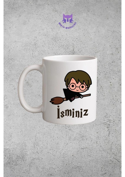 Harry Potter Kişiye Özel Çift Taraflı Baskılı Kupa Bardak