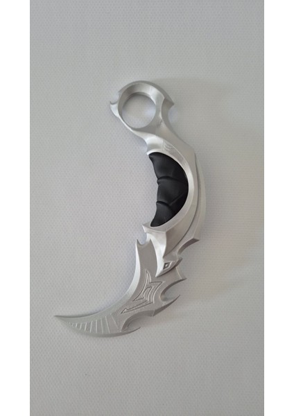 Valorant Yağmacı Maket Figür - Gri Siyah -Plastik 22CM