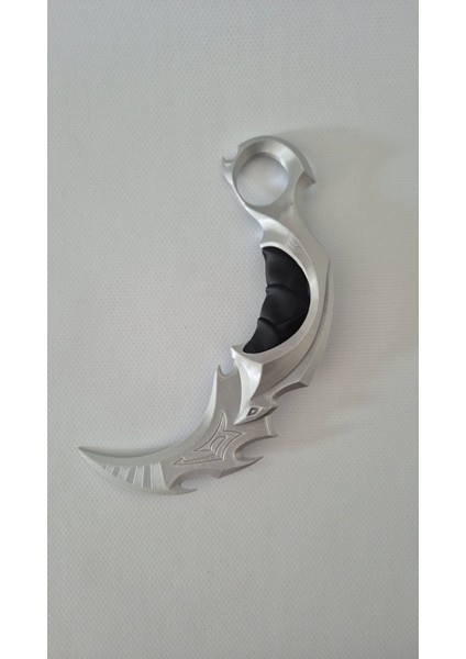 Valorant Yağmacı Maket Figür - Gri Siyah -Plastik 22CM modelleri