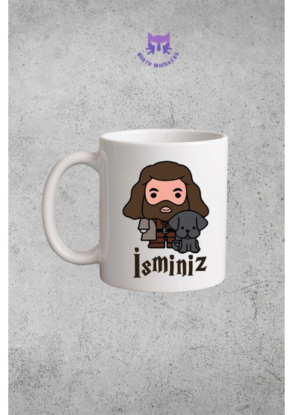 Hagrid Çift Taraflı Baskılı Kupa Bardak - Harry Potter