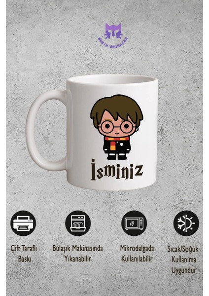 Harry Potter Kişiselleştirilebilir Çift Taraflı Baskılı Kupa Bardak fiyatları