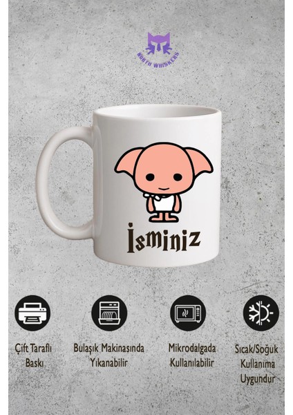 Dobby Çift Taraflı Baskılı Kupa Bardak - Harry Potter fiyatları