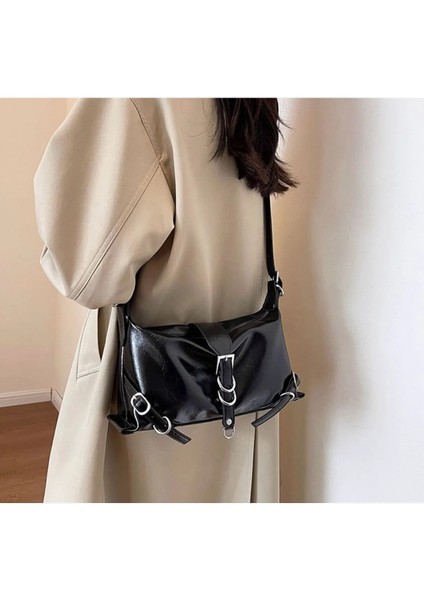 Carter Siyah Mat Kadın Omuz ve Kol Çantası modelleri