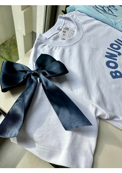 Bonjour Le Monde Kız Çocuk Takımı – Beyaz/açık Mavi modelleri