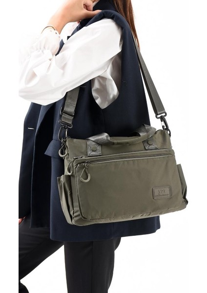 Kadın Omuz Çantası Paraşüt Kumaş Çapraz Askılı Elde Tutmalı Postacı Çantası 31*26 cm Su Itici Kumaş fiyatları